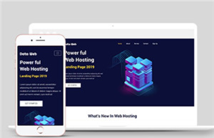 炫酷自適應(yīng)IT科技公司登陸頁面響應(yīng)式布局網(wǎng)站模板-Toy模板網(wǎng)編號(hào)16761