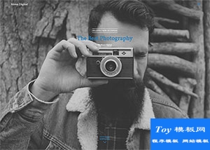 Photography攝影師照片展示html5模板-手機模板