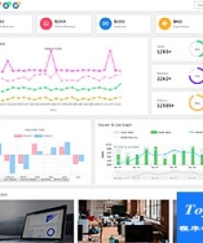Glance dashboard后臺(tái)系統(tǒng)框架模板