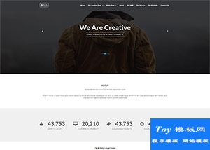 網(wǎng)站設計公司bootstrap響應式模板-手機模板