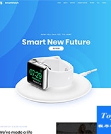 漂亮Smart智能手表互聯(lián)網(wǎng)企業(yè)官網(wǎng)模板
