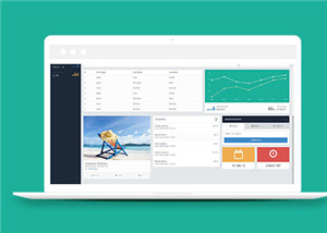 企業(yè)響應(yīng)式Bootstrap3后臺(tái)管理模板下載-HTML5模板
