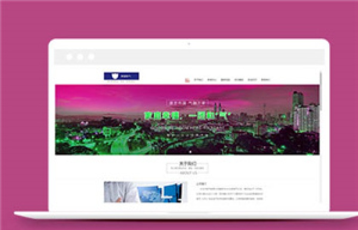 藍(lán)色燃?xì)夤竟倬W(wǎng)HTML模板下載-Toy模板網(wǎng)編號9080