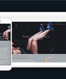 灰色健身會所網站模板下載-HTML5模板