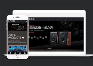 響應(yīng)式影音電子設(shè)備類企業(yè)前端CMS模板下載-前端模板