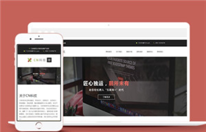 黑色大氣互聯(lián)網(wǎng)服務(wù)科技公司網(wǎng)站html模板下載-Toy模板網(wǎng)編號13525