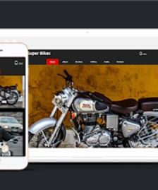 黑色全屏高端摩托車俱樂部網(wǎng)站模板-HTML5模板