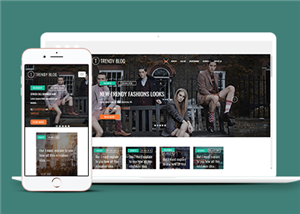 寬屏高端時尚新聞資訊博客HTML網(wǎng)站模板-HTML5模板