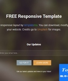 清新簡約黑色大氣HTML5響應(yīng)式布局網(wǎng)站首頁模板