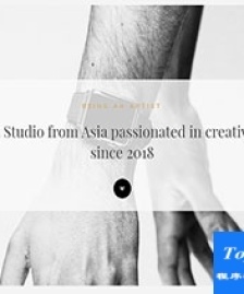 Artist白色寬屏藝術(shù)家數(shù)字工作室網(wǎng)站模板-HTML5模板