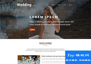 主題婚禮策劃公司響應(yīng)式模板-HTML5模板