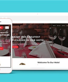 精美高端酒店浪漫美食HTML5網(wǎng)站模板