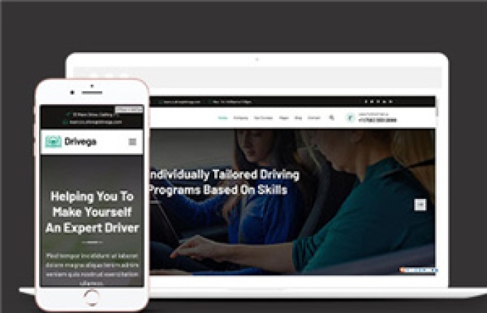 汽車駕校企業(yè)官網(wǎng)HTML5模板下載-Toy模板網(wǎng)編號10000
