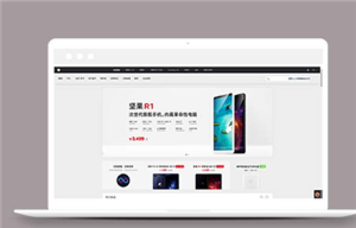 防錘子手機(jī)商城官網(wǎng)首頁網(wǎng)站模板-Toy模板網(wǎng)編號(hào)12300
