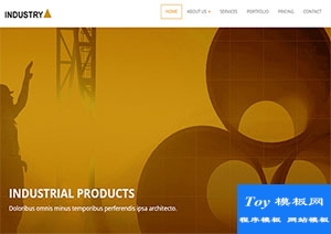industry干凈高端多用途公司企業(yè)響應(yīng)式網(wǎng)站模板-HTML5模板