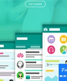 Avilon綠色響應(yīng)式圖片布局web網(wǎng)站模板