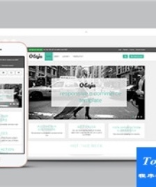 電子商務(wù)整站html5框架模板