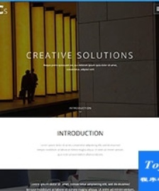 營銷活動策劃公司bootstrap模板