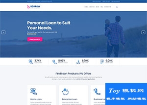 高端大氣金融教育平臺響應(yīng)式模板-HTML5模板