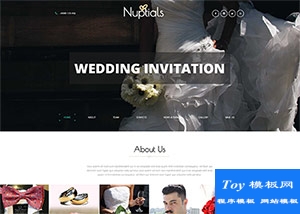 婚禮展會活動布展公司響應(yīng)式網(wǎng)站模板-HTML5模板