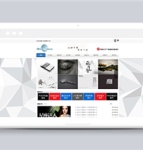 簡潔印刷廣告設(shè)計公司網(wǎng)站靜態(tài)html模板