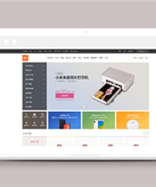 仿小米官網(wǎng)在線商城首頁html模板