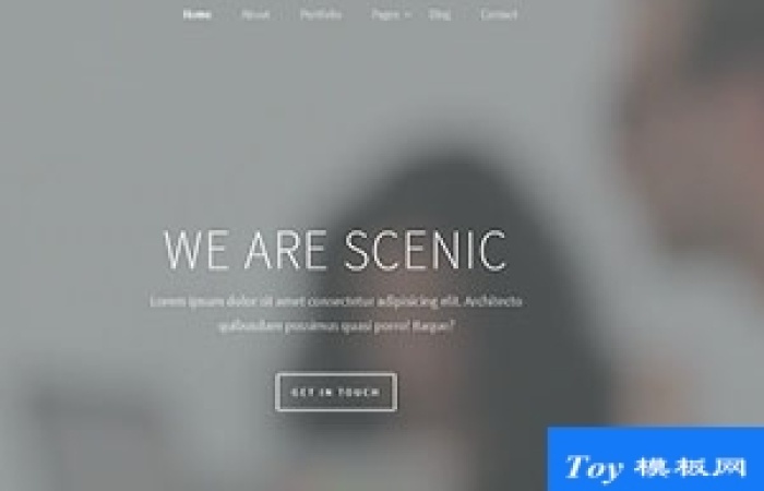 Scenic時(shí)尚可視化效果網(wǎng)絡(luò)代理商web前端網(wǎng)站模板-Toy模板網(wǎng)編號(hào)16945