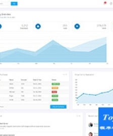 漂亮bootstrap后臺(tái)ui管理平臺(tái)模板