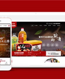 高端火鍋底料餐飲調(diào)料食品營銷型網(wǎng)站前端模板下載