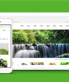 綠色大氣環(huán)保企業(yè)響應(yīng)式網(wǎng)站模板-HTML5模板