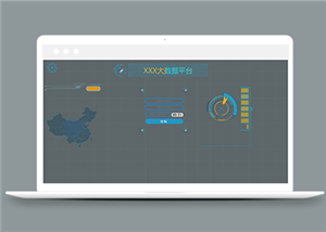 創(chuàng)意炫酷動態(tài)背景html登錄頁面模板-HTML5模板