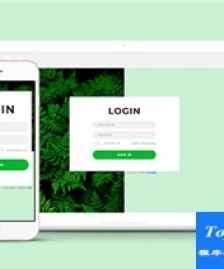LOGIN登錄頁(yè)HTML5模板