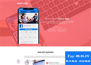 App小程序開發(fā)者企業(yè)官網(wǎng)響應(yīng)式模板-HTML5模板