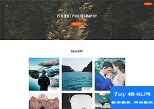 photography個(gè)人攝影師作品主頁(yè)模板-HTML5模板