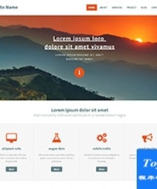 簡(jiǎn)潔行政文化服務(wù)公司整站模板-HTML5模板