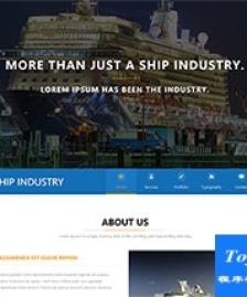 豪華游輪旅游線路推薦企業(yè)模板-HTML5模板