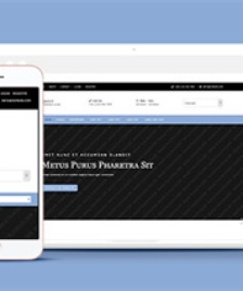 簡潔淺藍(lán)色企業(yè)CSS3網(wǎng)站模板-HTML5模板