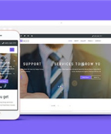 紫色銀行公司業(yè)務(wù)網(wǎng)站響應(yīng)式模板-HTML5模板