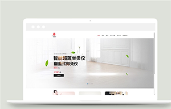 清新寬屏按摩器展示官網(wǎng)html網(wǎng)站模板-Toy模板網(wǎng)編號(hào)13470