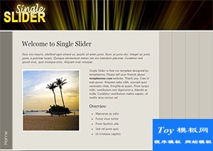 single slider可頁面轉(zhuǎn)換新穎背景圖像網(wǎng)站模板-手機模板
