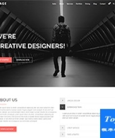 大氣建筑設計集團企業(yè)官網(wǎng)響應式模板-HTML5模板