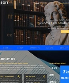 Law律師事務(wù)所bootstrap網(wǎng)站模板