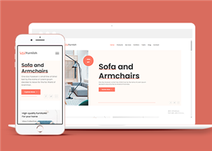 自適應品質家具辦公桌椅企業(yè)HTML網(wǎng)站模板-HTML5模板