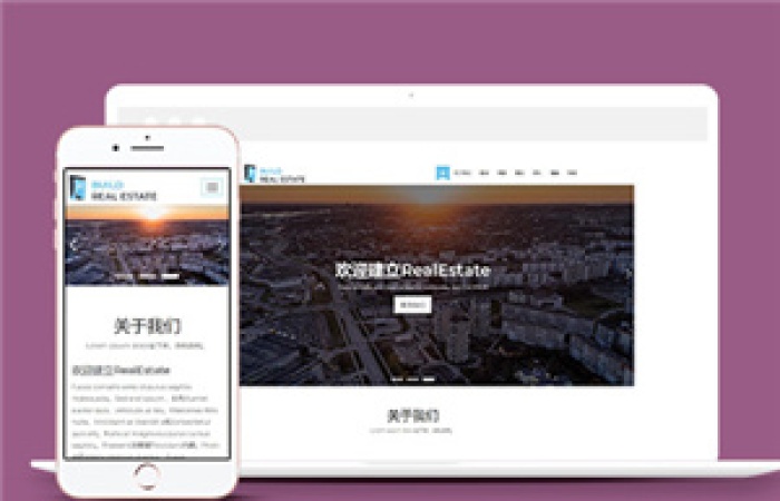 清新HTML5房地產(chǎn)資產(chǎn)管理網(wǎng)站模板下載-Toy模板網(wǎng)編號12693