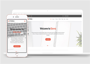 質(zhì)感白色辦公項(xiàng)目企業(yè)通用html5模板下載-HTML5模板