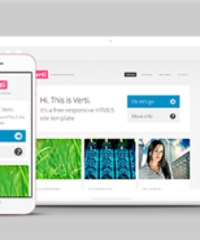 以灰色為背景的企業(yè)html5網(wǎng)站模板
