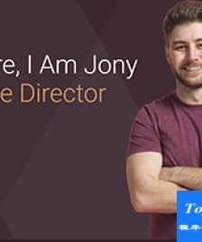 Jony棕色ui電子商務人員個人簡介響應式網站模板-HTML5模板
