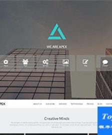APEX商業(yè)創(chuàng)意攝影公司網(wǎng)頁模板