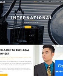 法律律師事務(wù)所企業(yè)網(wǎng)站模板