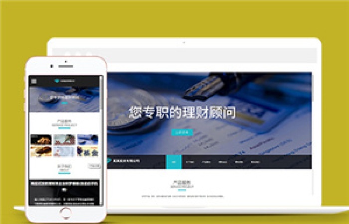經(jīng)典響應(yīng)式投資理財(cái)企業(yè)前端模板-Toy模板網(wǎng)編號(hào)9387